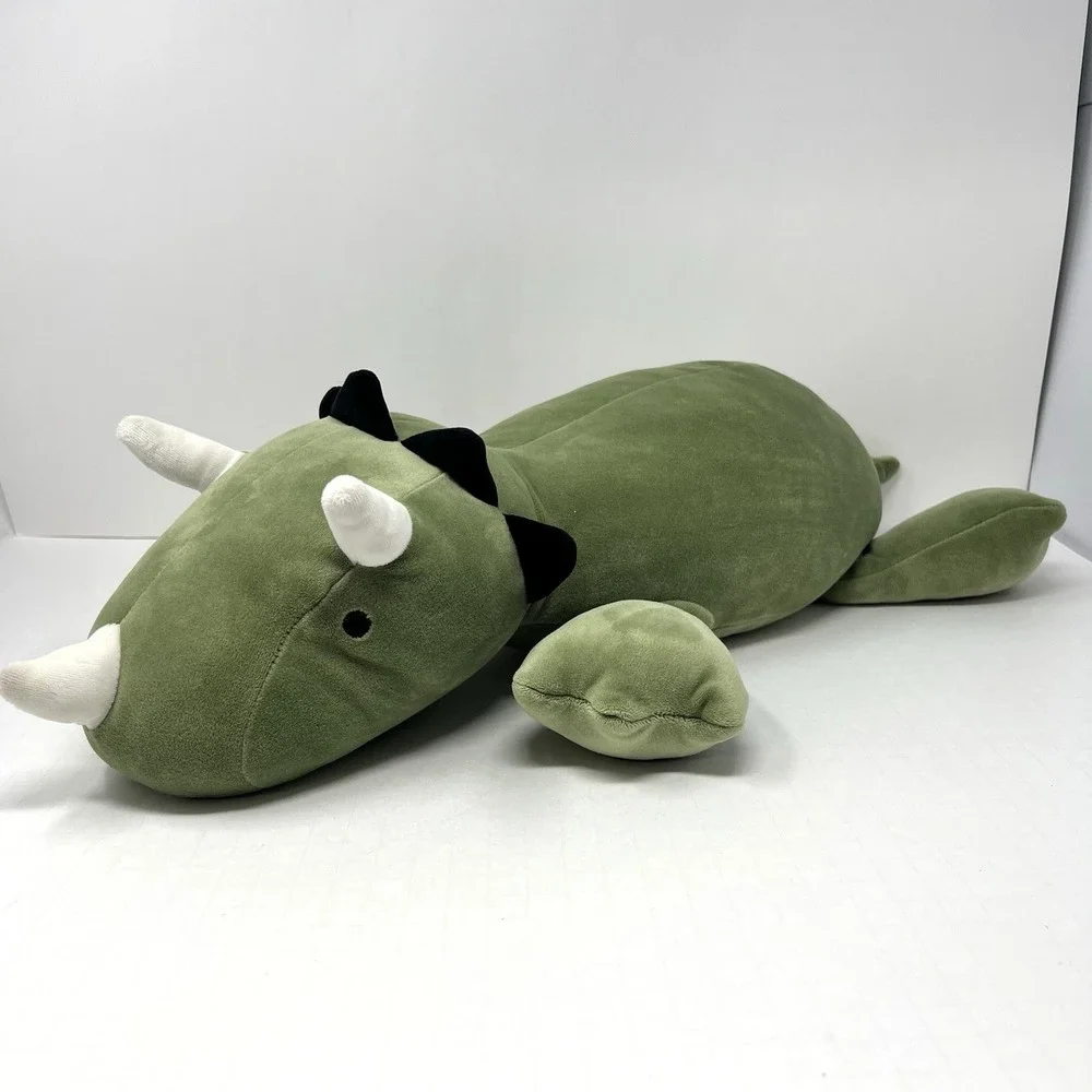 Pillowfort Large Weighted Dinosaur Plush‎ Triceratops Throw Stuffed Animal 24
